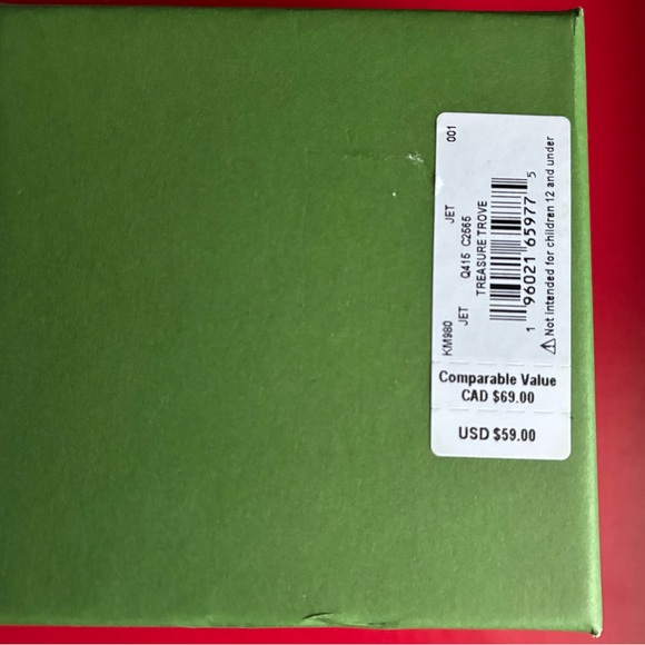 kate spade Gold and Black Pendant Necklace - Picture 7 of 8